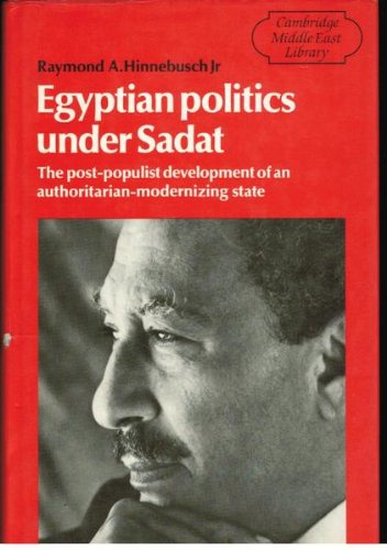 Beispielbild fr Egyptian Politics Under Sadat: The Post-Populist Development of an Authoritarian-Modernizing State zum Verkauf von ThriftBooks-Atlanta