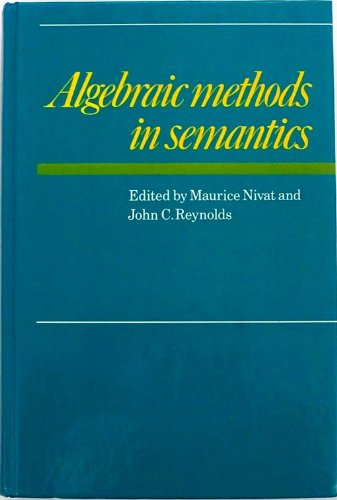 Imagen de archivo de Algebraic Methods in Semantics a la venta por dsmbooks