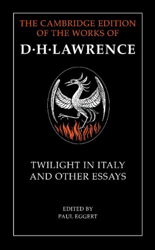 9780521268882: Twilight in Italy and Other Essays (The Cambridge Edition of the Works of D. H. Lawrence)