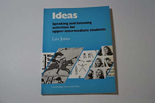 9780521270809: Ideas Student's book: Speaking and Listening Activities