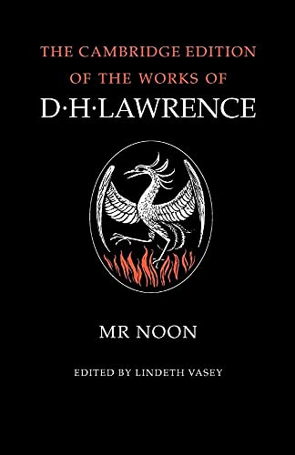 9780521272476: Mr Noon (The Cambridge Edition of the Works of D. H. Lawrence)