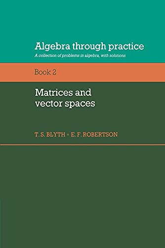 9780521272865: Algebra through Practice Volume 2 (Algebra Thru Practice)