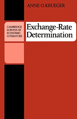 Beispielbild fr Exchange Rate Determination zum Verkauf von Better World Books