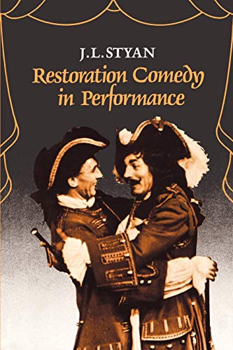 9780521274210: Restoration Comedy in Performance