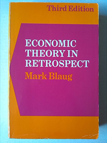 9780521274968: Economic Theory Retrospct