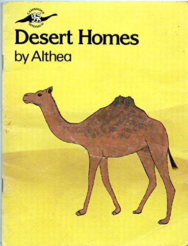 Desert Homes (9780521275132) by Braithwaite, Althea