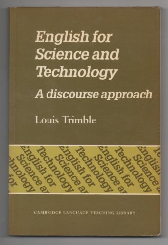Beispielbild fr English for Science and Technology: A Discourse Approach (Cambridge Language Teaching Library) zum Verkauf von Anybook.com