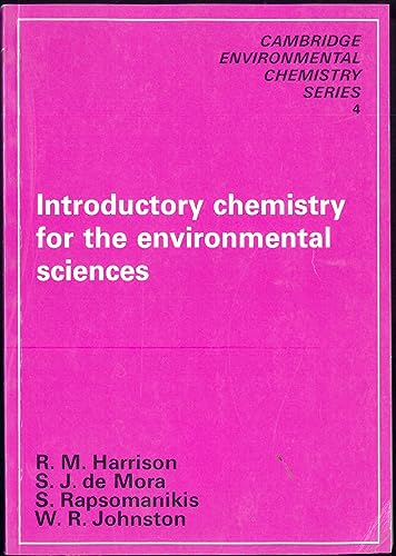 Beispielbild fr Introductory Chemistry for the Environmental Sciences zum Verkauf von Better World Books