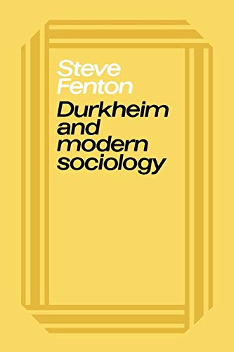 Stock image for Durkheim and modern sociology. Ex-Library. for sale by Yushodo Co., Ltd.