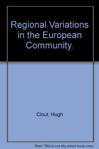 9780521277747: Regional Variations in the European Community (Cambridge Topics in Geography)