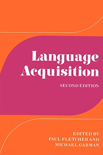 9780521277808: Language Acquisition: Studies in First Language Development