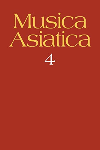 Stock image for Musica Asiatica 4 for sale by Book ReViews