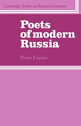 9780521280006: Poets of Modern Russia (Cambridge Studies in Russian Literature)