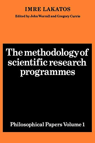 Stock image for The Methodology of Scientific Research Programmes: Philosophical Papers Volume 1: 01 (Philosophical Papers (Cambridge)) for sale by WorldofBooks