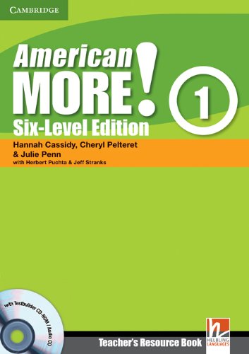 Imagen de archivo de American More! Six-Level Edition Level 1 Teacher's Resource Book with Testbuilder CD-ROM/Audio CD a la venta por Bestsellersuk