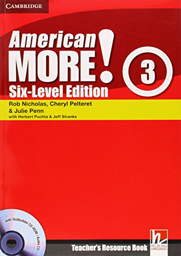 Stock image for AMERICAN MORE! SIX-LEVEL EDITION LEVEL 3 TEACHER'S RESOURCE BOOK WITH TESTBUILDE for sale by Zilis Select Books