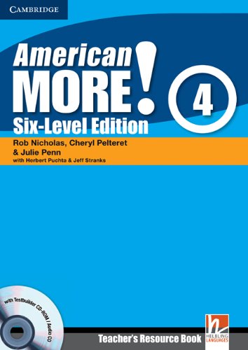 Imagen de archivo de American More! Six-Level Edition Level 4 Teacher's Resource Book with Testbuilder CD-ROM/Audio CD a la venta por AMM Books