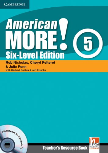 9780521281065: American More! Six-Level Edition Level 5 Teacher's Resource Book with Testbuilder CD-ROM/Audio CD