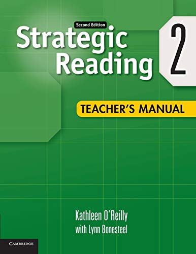 Stock image for Strategic Reading Level 2 Teacher's Manual for sale by Chiron Media