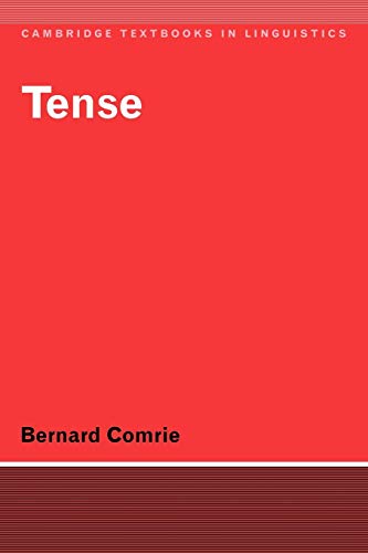 9780521281386: Tense Paperback (Cambridge Textbooks in Linguistics)