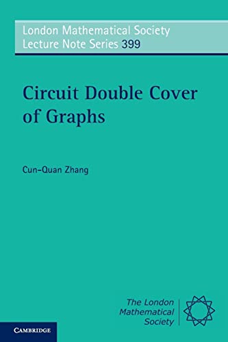 9780521282352: Circuit Double Cover of Graphs Paperback: 399 (London Mathematical Society Lecture Note Series, Series Number 399)