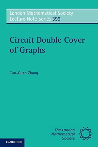 9780521282352: Circuit Double Cover of Graphs (London Mathematical Society Lecture Note Series, Series Number 399)