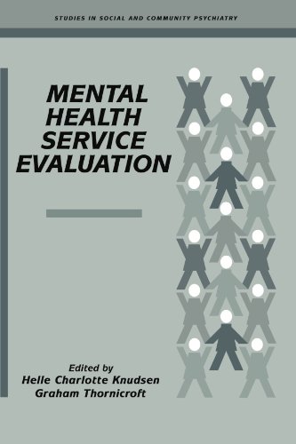 Stock image for Mental Health Service Evaluation (Studies in Social and Community Psychiatry) for sale by Lucky's Textbooks