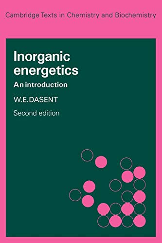 Stock image for Inorganic Energetics: An Introduction (Cambridge Texts in Chemistry and Biochemistry) for sale by HPB-Ruby