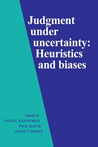 Stock image for Judgment under Uncertainty : Heuristics and Biases for sale by Better World Books