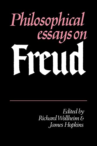 Imagen de archivo de Philosophical Essays on Freud a la venta por Blue Vase Books