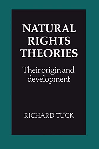 Imagen de archivo de Natural Rights Theories: Their Origin and Development a la venta por Dewey Books PTMD