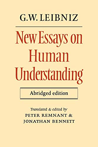 Stock image for New Essays on Human Understanding (abridged edition) for sale by Salsus Books (P.B.F.A.)