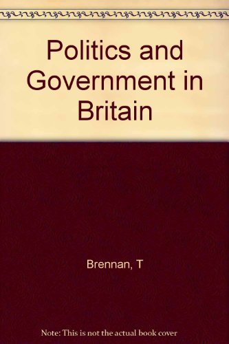 Beispielbild fr Politics Government Britain zum Verkauf von Wonder Book
