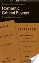 Imagen de archivo de Romantic Critical Essays (Cambridge English Prose Texts) a la venta por WorldofBooks