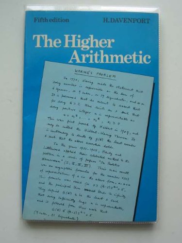 The Higher Arithmetic (9780521286787) by Davenport, J. H.