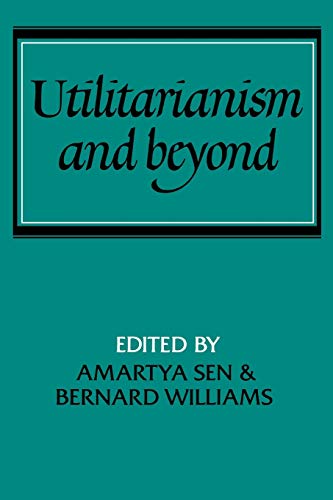9780521287715: Utilitarianism and Beyond (Msh)