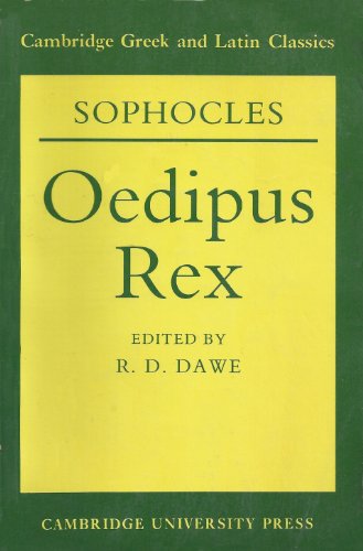 9780521287777: Sophocles: Oedipus Rex