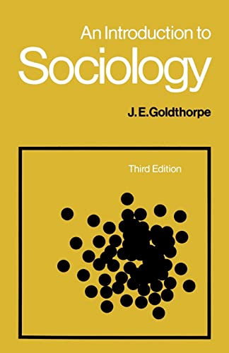 9780521287791: An Introduction to Sociology 3rd Edition Paperback