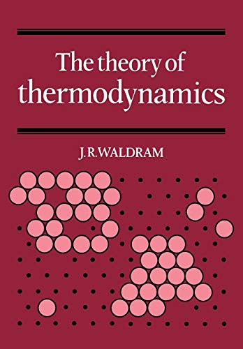 Beispielbild fr The Theory of Thermodynamics zum Verkauf von WorldofBooks