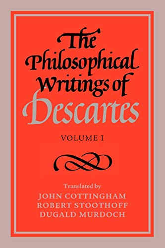 9780521288071: The Philosophical Writings of Descartes: Volume 1