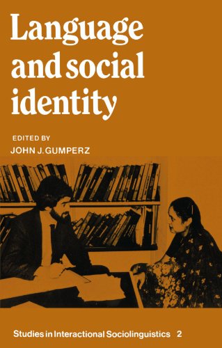 9780521288972: Language and Social Identity Paperback: 2 (Studies in Interactional Sociolinguistics, Series Number 2)