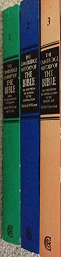 Imagen de archivo de The Cambridge History of the Bible 3 Volume Paperback Set a la venta por ThriftBooks-Dallas