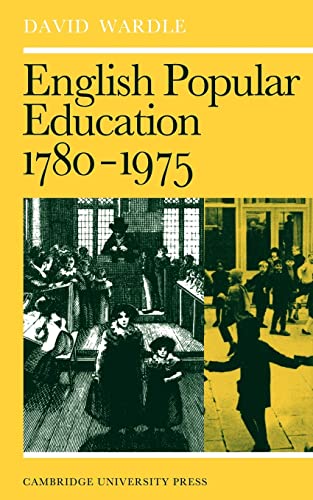 Stock image for English Popular Education 1780-1975 for sale by B-Line Books