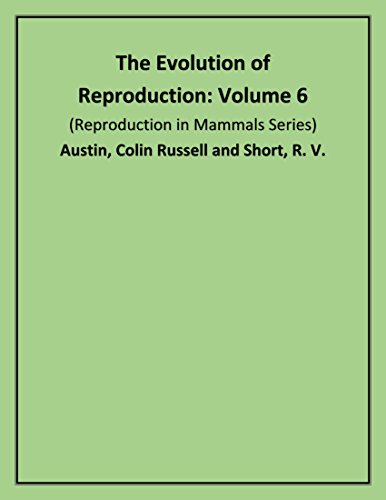 Stock image for The Evolution of Reproduction: Volume 6 (Reproduction in Mammals Series) for sale by Cameron Park Books