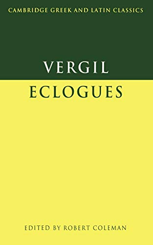 Stock image for Virgil : Eclogues for sale by Better World Books: West