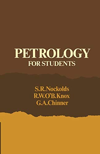 Stock image for Petrology for Students for sale by ThriftBooks-Atlanta