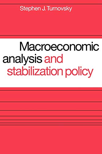 Beispielbild fr Macroeconomic Analysis and Stabilization Policy zum Verkauf von Better World Books