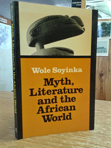 Stock image for Myth, Literature and the African World for sale by Wonder Book