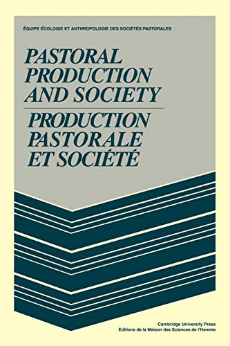 Beispielbild fr Pastoral Production and Society / Production Pastorale et socit zum Verkauf von Histoire et Socit