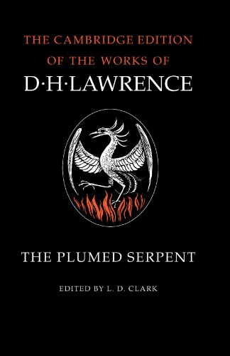 9780521294225: The Plumed Serpent (The Cambridge Edition of the Works of D. H. Lawrence)